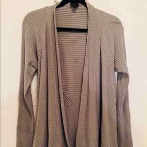 WORTHINGTON Women’s Gray Cardigan, Sz Large.